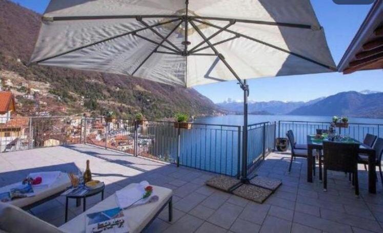 Luxury Penthouse With Big Terrace Apartment Argegno Luaran gambar